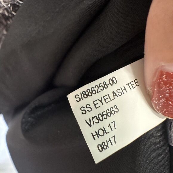 Banana Republic Dress Size 2 XS Women's Snake Gray Fringe Career Sheath Eyelash‎ - Picture 9 of 11